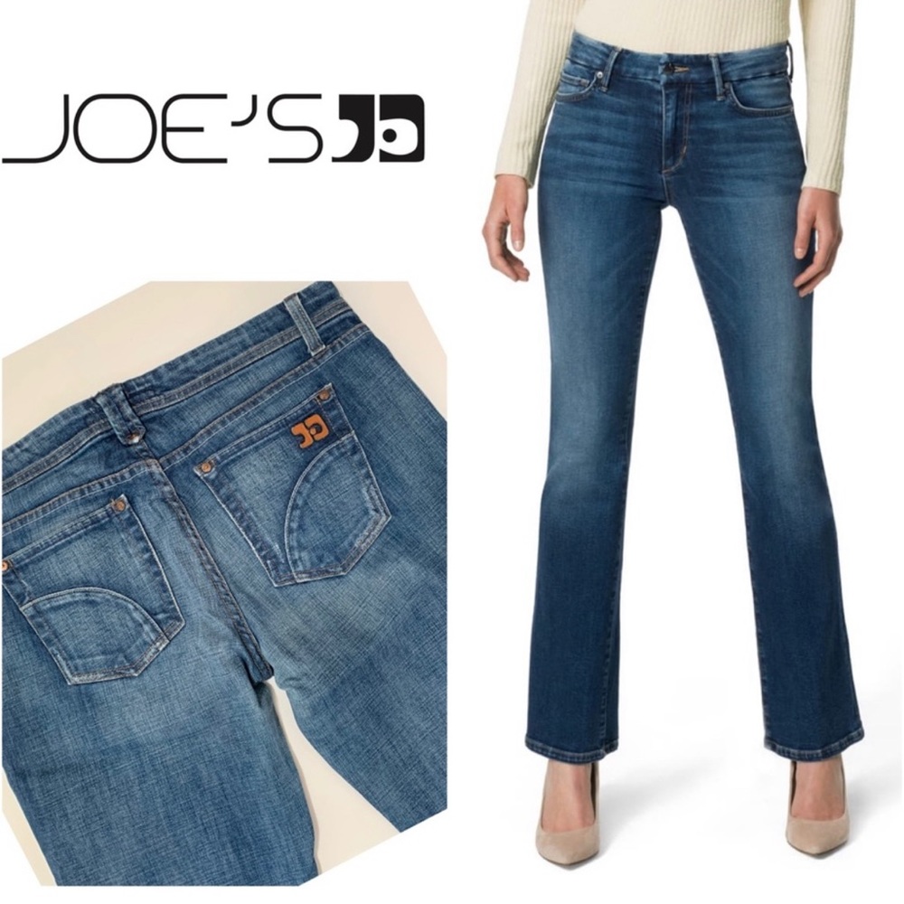 Joe’s Jeans Designer Provocateur Denim Bootcut Harvey Wash Low Rise Size 26